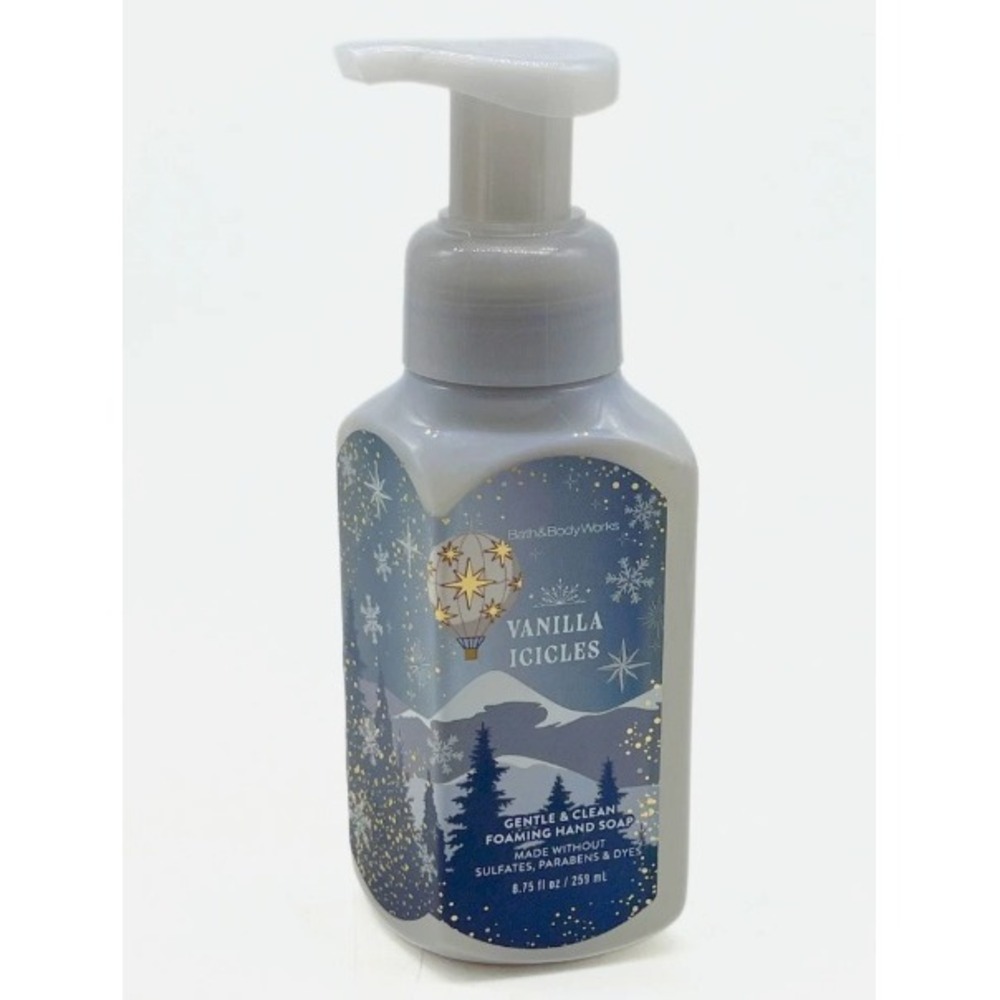 Bath & Body Works Vanilla Icicles Gentle & Clean Foaming Hand Soap 8.75 fl oz